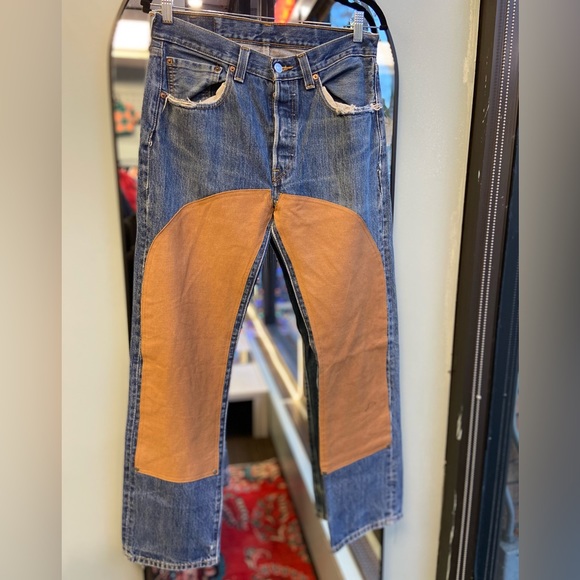 Levi's Other - Reworked Levi’s 501 Jeans Size 31